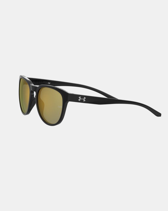 Unisex UA Skylar Mirror Sunglasses, Black, pdpMainDesktop image number 3